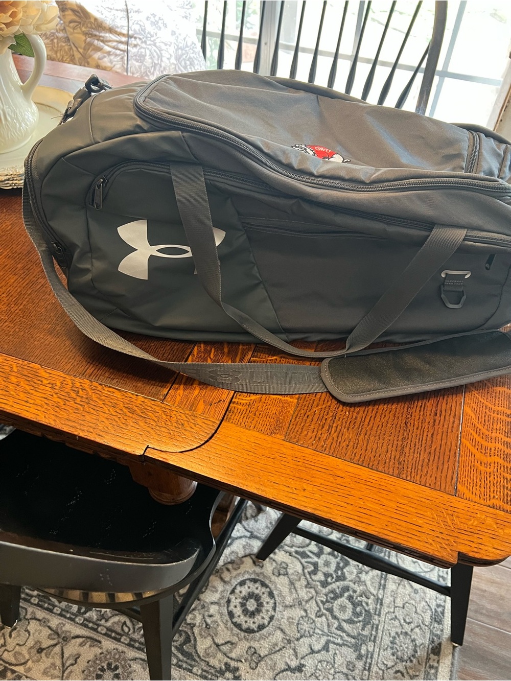George Washington University Under Armour  Duffel Bag